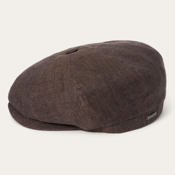 Stetson Hatteras Linen Flat Cap R166-7 - Picture 4 of 6